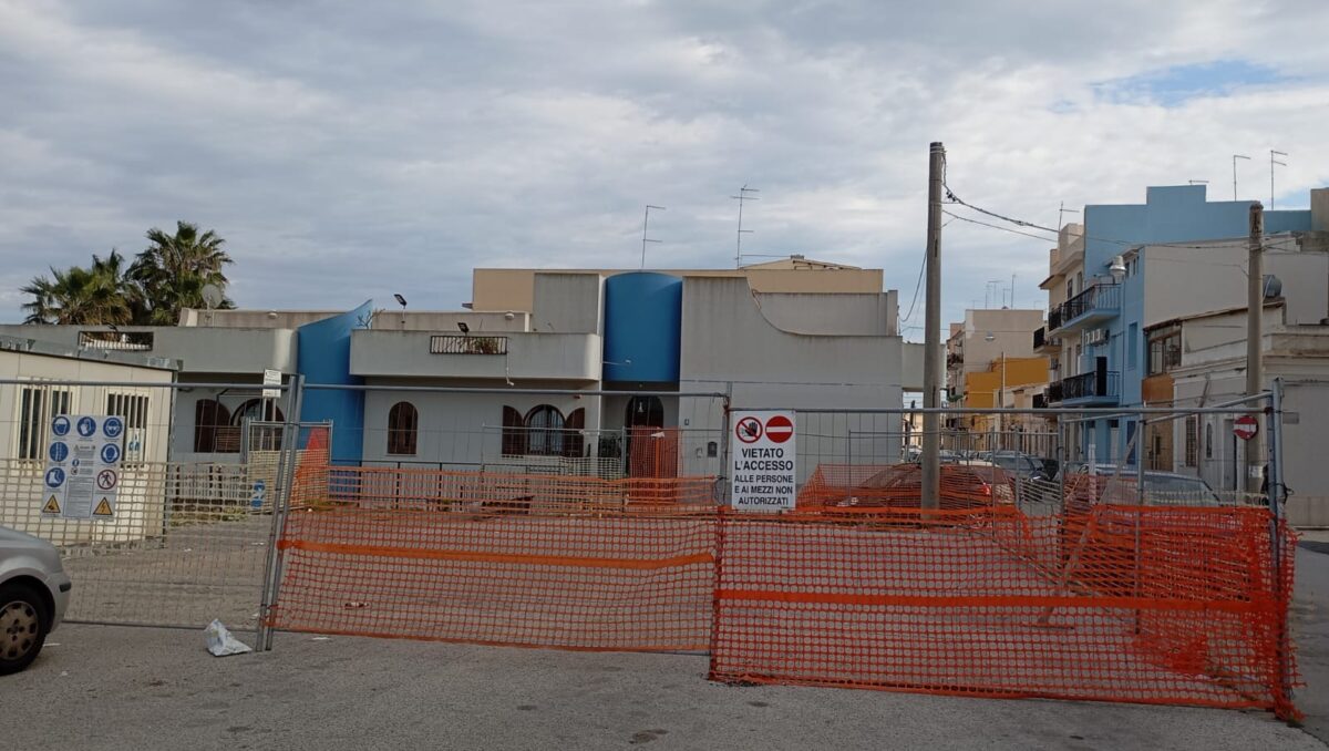 Augusta, risanamento e riqualificazione del costone di Levante: allestito il cantiere